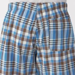 Men's Madras Check Easy Shorts