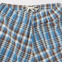 Men's Madras Check Easy Shorts