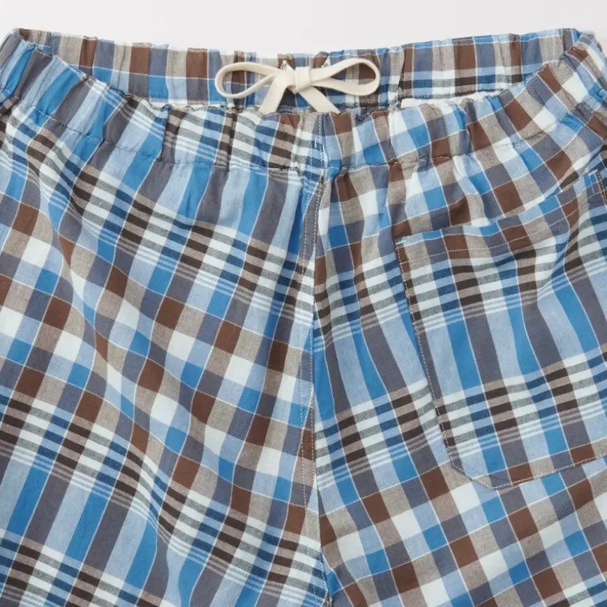 Men's Madras Check Easy Shorts