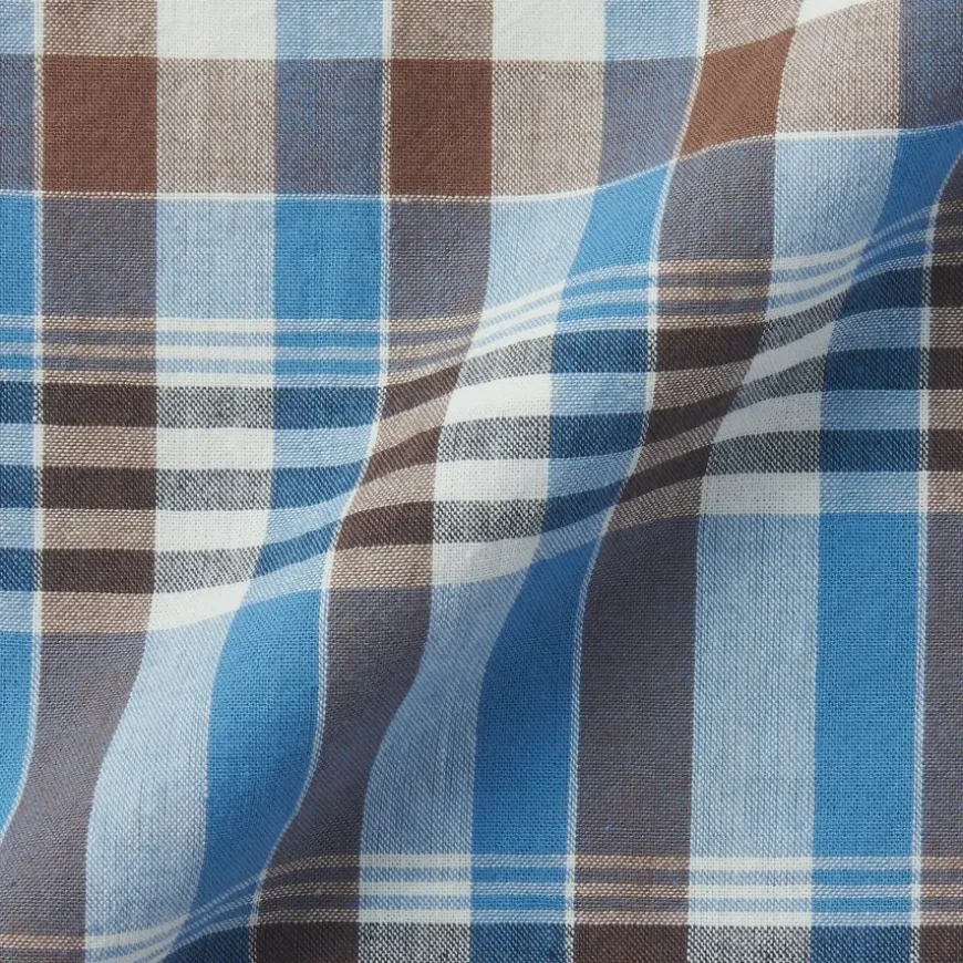 Men's Madras Check Easy Shorts