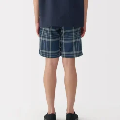 Men's Madras Check Easy Shorts