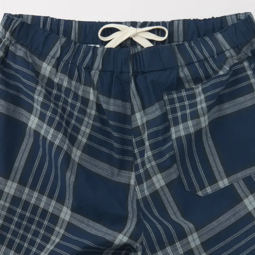 Men's Madras Check Easy Shorts