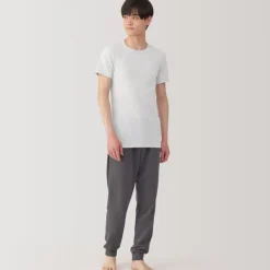 Men's Moisture-Wicking Cotton Crew Neck Short Sleeve T-Shirt