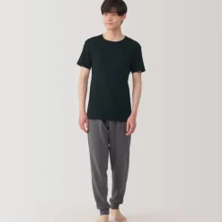 Men's Moisture-Wicking Cotton Crew Neck Short Sleeve T-Shirt