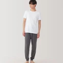 Men's Moisture-Wicking Cotton Crew Neck Short Sleeve T-Shirt