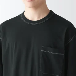 Men's Moisture-Wicking Cotton Short Sleeve Loungewear Set