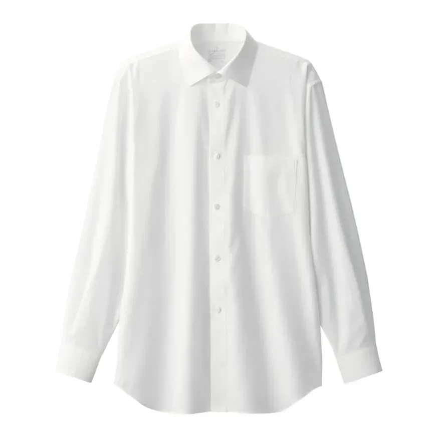 Men's Non-Iron Semi Wide Collar Shirt