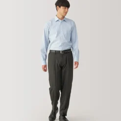 Men's Non-Iron Semi Wide Collar Shirt