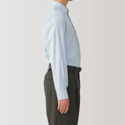 Men's Non-Iron Semi Wide Collar Shirt