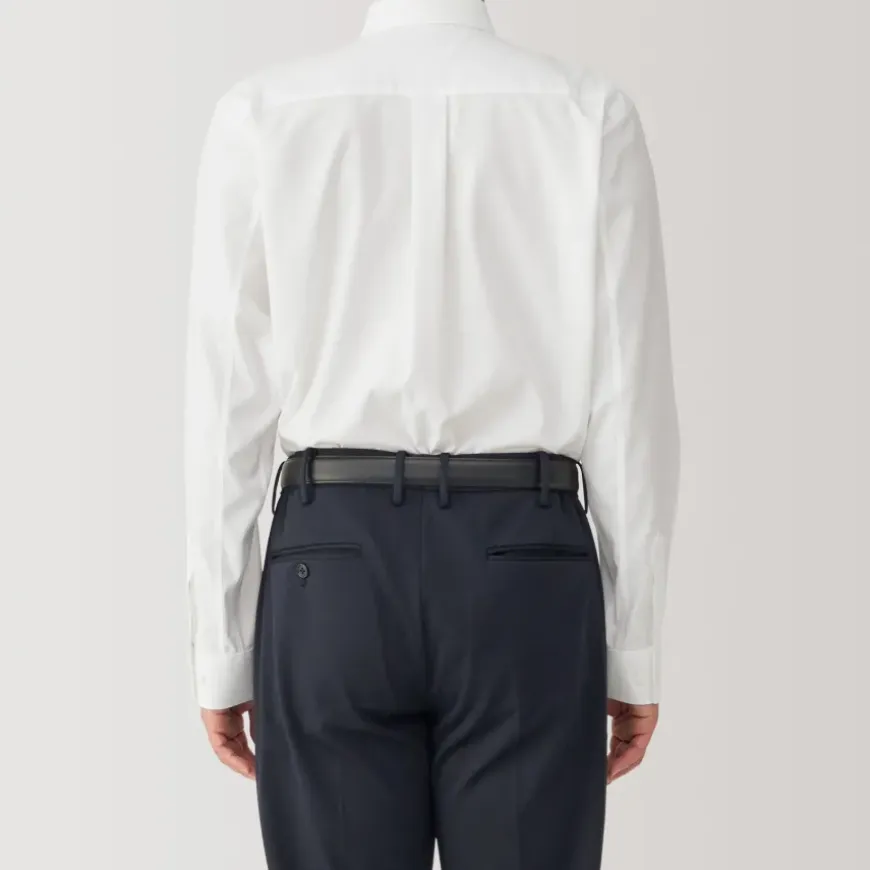 Men's Non-Iron Semi Wide Collar Shirt