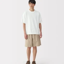 Men's Quick Dry Crew Neck Short Sleeve Knit T-Shirt