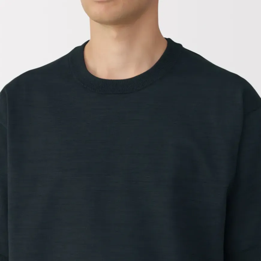 Men's Quick Dry Crew Neck Short Sleeve Knit T-Shirt