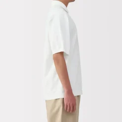 Men's Quick Dry Crew Neck Short Sleeve Knit Polo Shirt