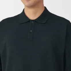 Men's Quick Dry Crew Neck Short Sleeve Knit Polo Shirt