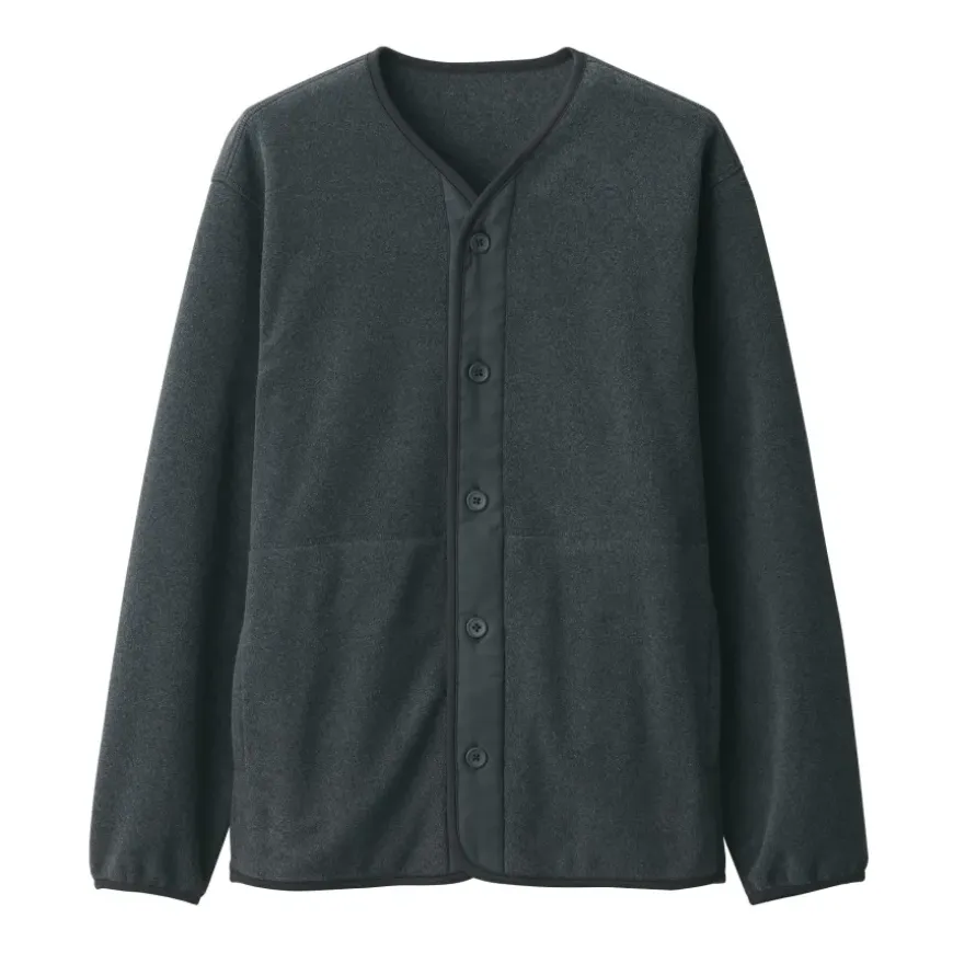 Men's Recyclable Fleece Cardigan