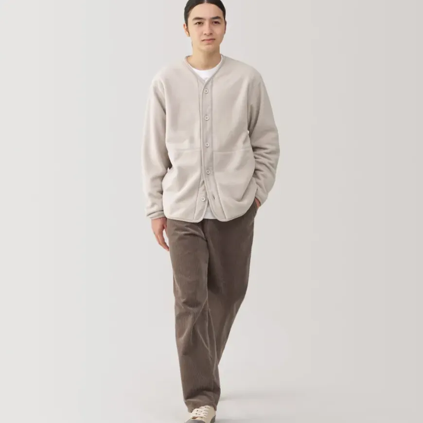 Men's Recyclable Fleece Cardigan