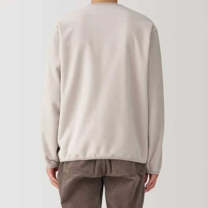 Men's Recyclable Fleece Cardigan