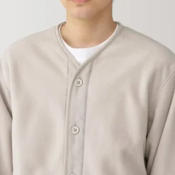 Men's Recyclable Fleece Cardigan