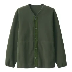 Men's Recyclable Fleece Cardigan
