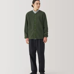 Men's Recyclable Fleece Cardigan