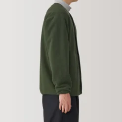Men's Recyclable Fleece Cardigan