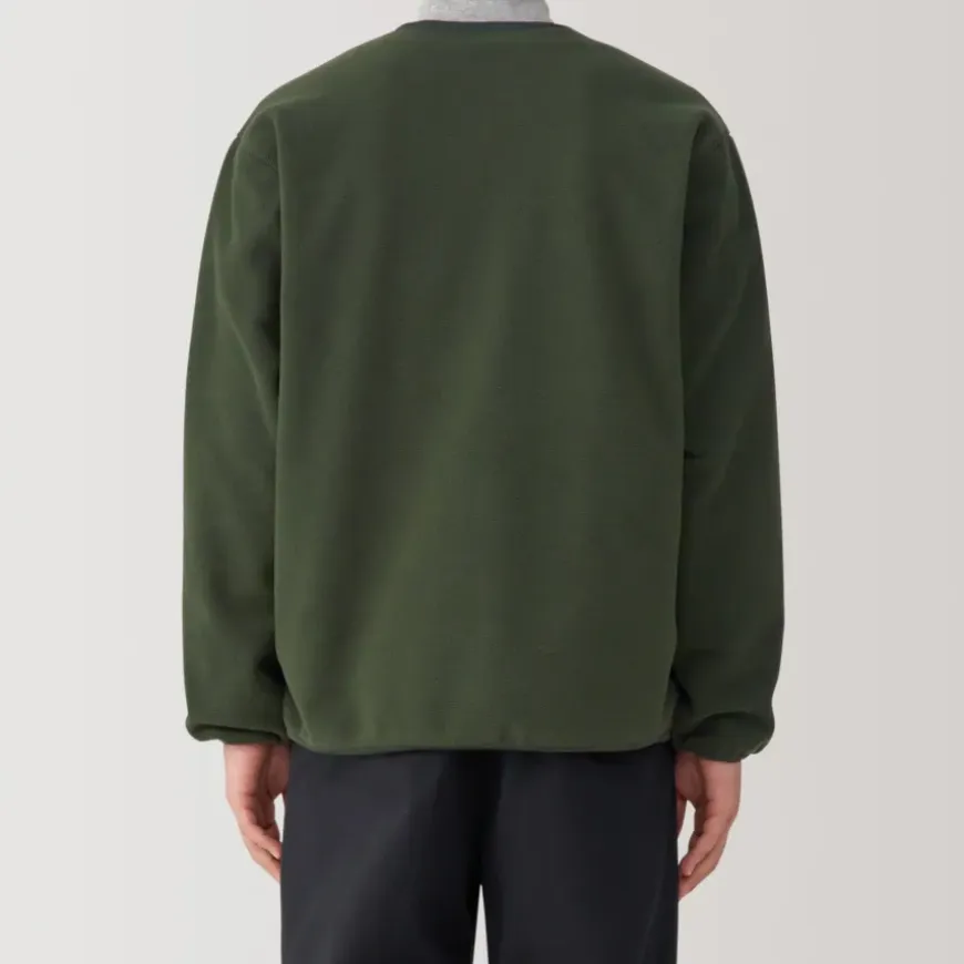 Men's Recyclable Fleece Cardigan