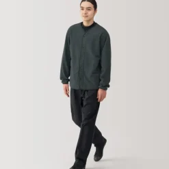Men's Recyclable Fleece Cardigan