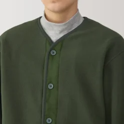 Men's Recyclable Fleece Cardigan