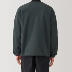 Men's Recyclable Fleece Cardigan