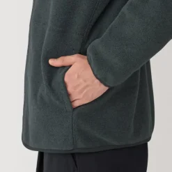 Men's Recyclable Fleece Cardigan