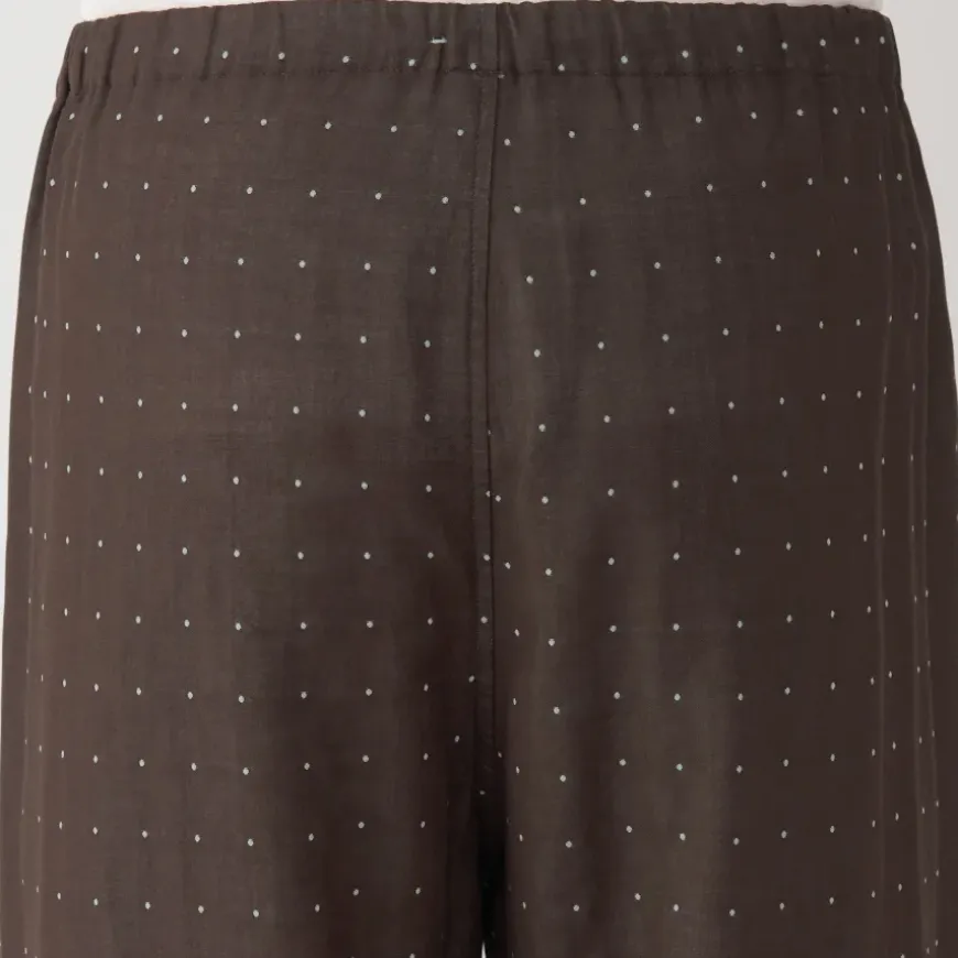 Men's Side Seamless Double Gauze Pajamas