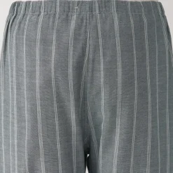 Men's Side Seamless Double Gauze Pajamas