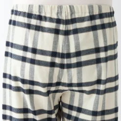 Men's Side Seamless Flannel Pajamas