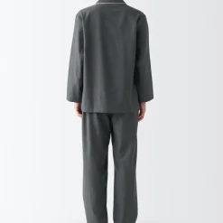 Men's Side Seamless Flannel Pajamas