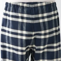 Men's Side Seamless Flannel Pajamas