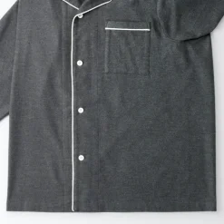 Men's Side Seamless Flannel Pajamas