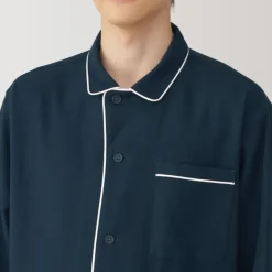 Men's Side Seamless Flannel Pajamas