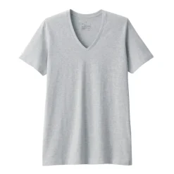 Men's Side Seamless Jersey V-Neck Short Sleeve T-Shirt