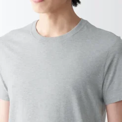 Men's Side Seamless Jersey Crew Neck Short Sleeve T-Shirt