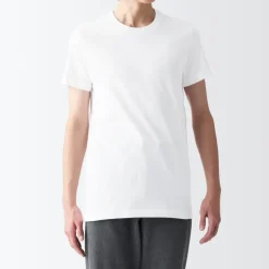 Men's Side Seamless Jersey Crew Neck Short Sleeve T-Shirt