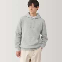 Men's Slub Jersey Sweat Pullover Hoodie