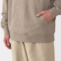 Men's Slub Jersey Sweat Pullover Hoodie