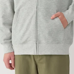 Men's Slub Jersey Sweat Zip Up Hoodie