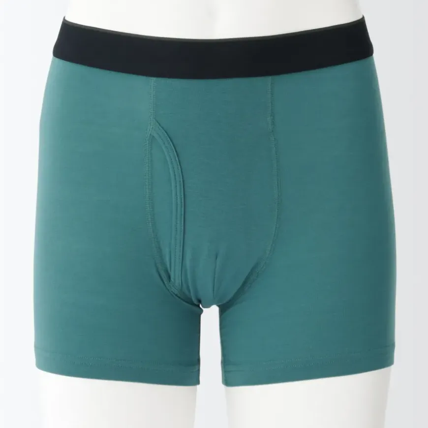 Men's Smooth Front Open Boxer Brief