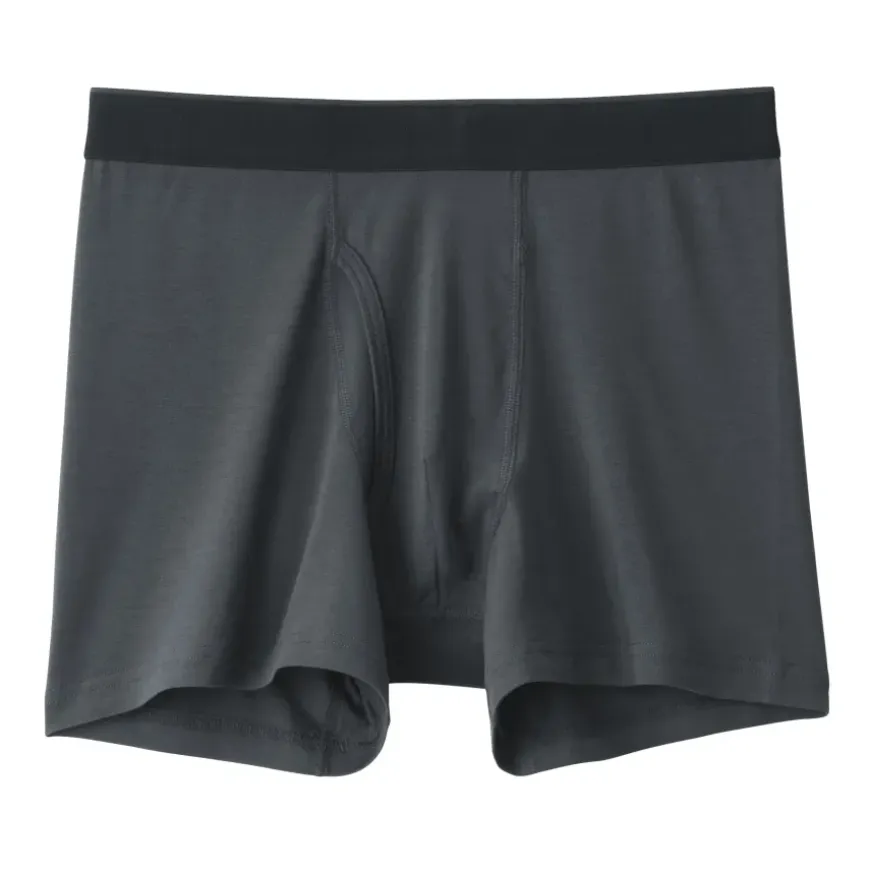 Men's Smooth Front Open Boxer Brief