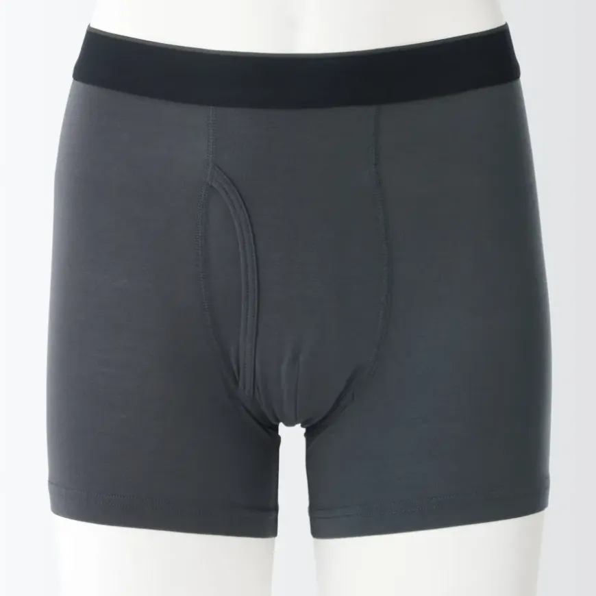 Men's Smooth Front Open Boxer Brief