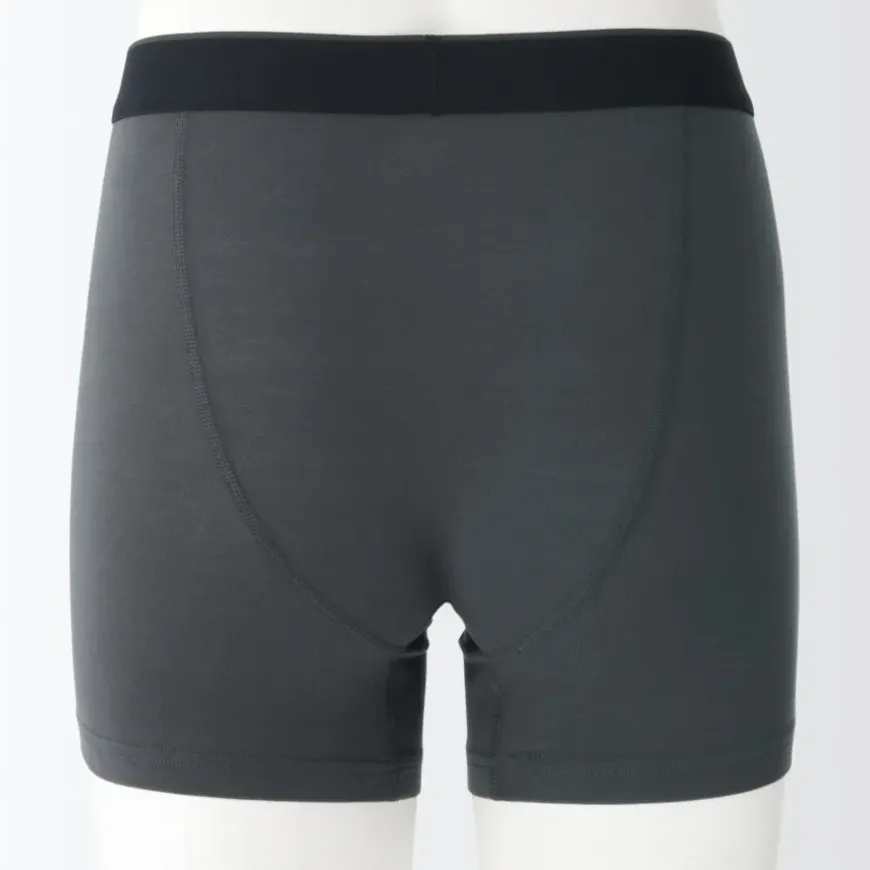 Men's Smooth Front Open Boxer Brief