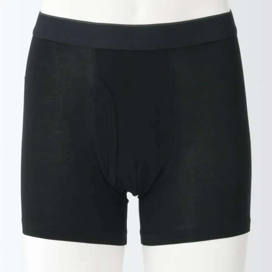 Men's Smooth Front Open Boxer Brief