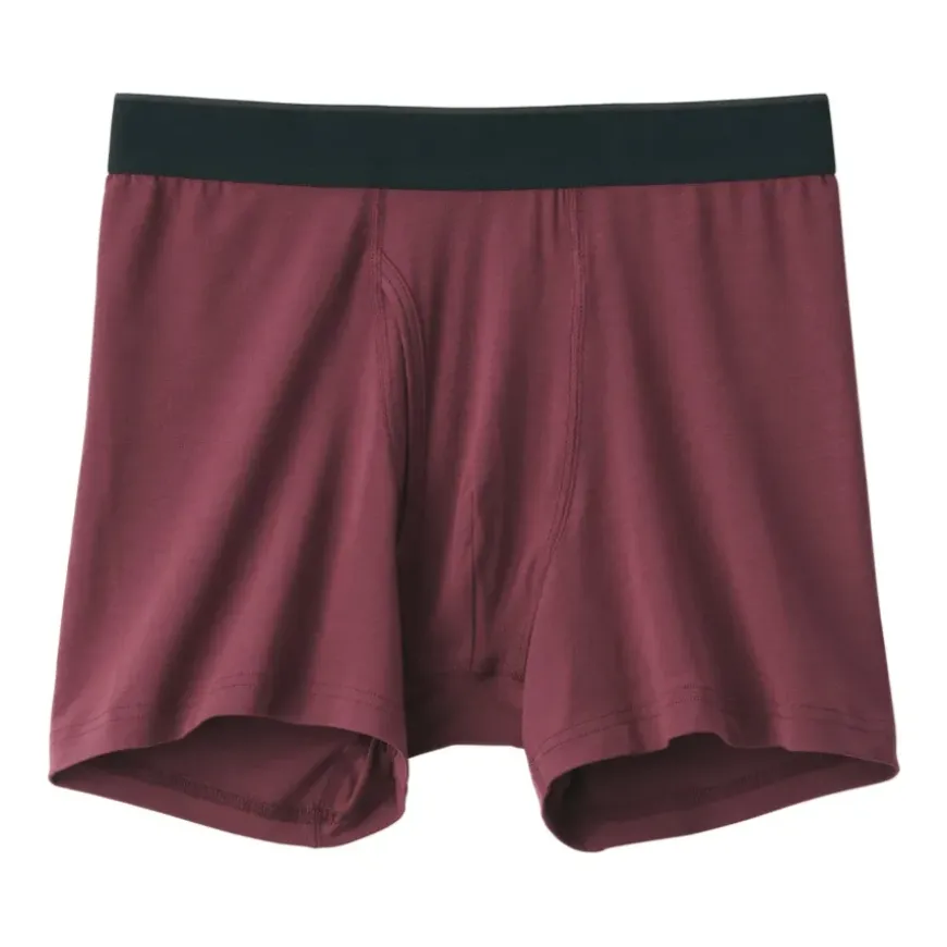 Men's Smooth Front Open Boxer Brief