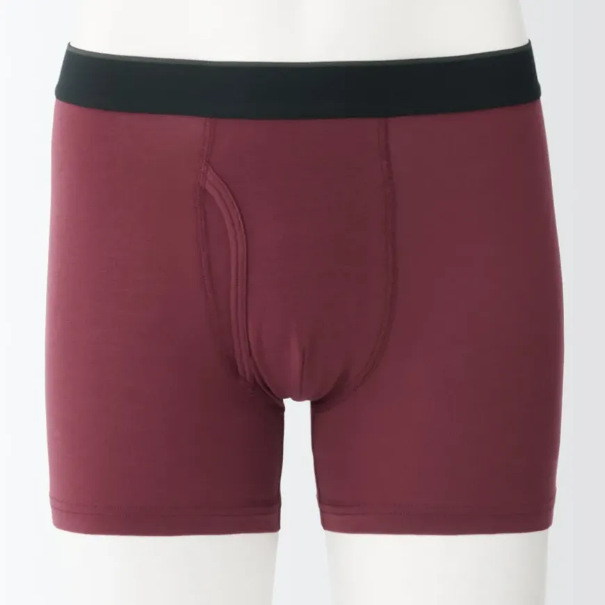 Men's Smooth Front Open Boxer Brief